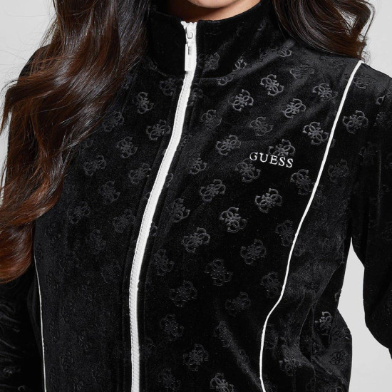 Guess Γυναικεία ζακέτα Krissy Full Zip Sweater